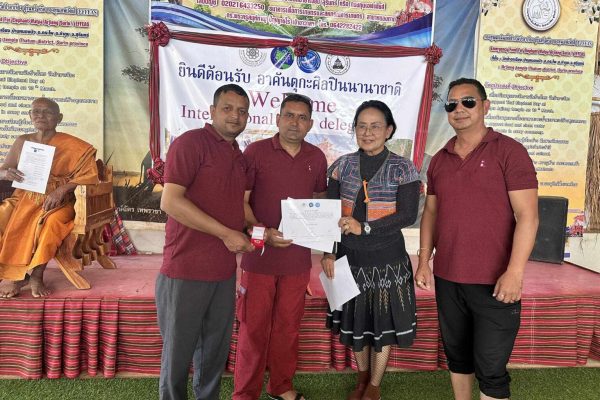 थाइल्याण्डमा मिनिल्याण्डका रविन रिजाल अन्तर्राष्ट्रिय नृत्य निर्देशकका रूपमा सम्मानित