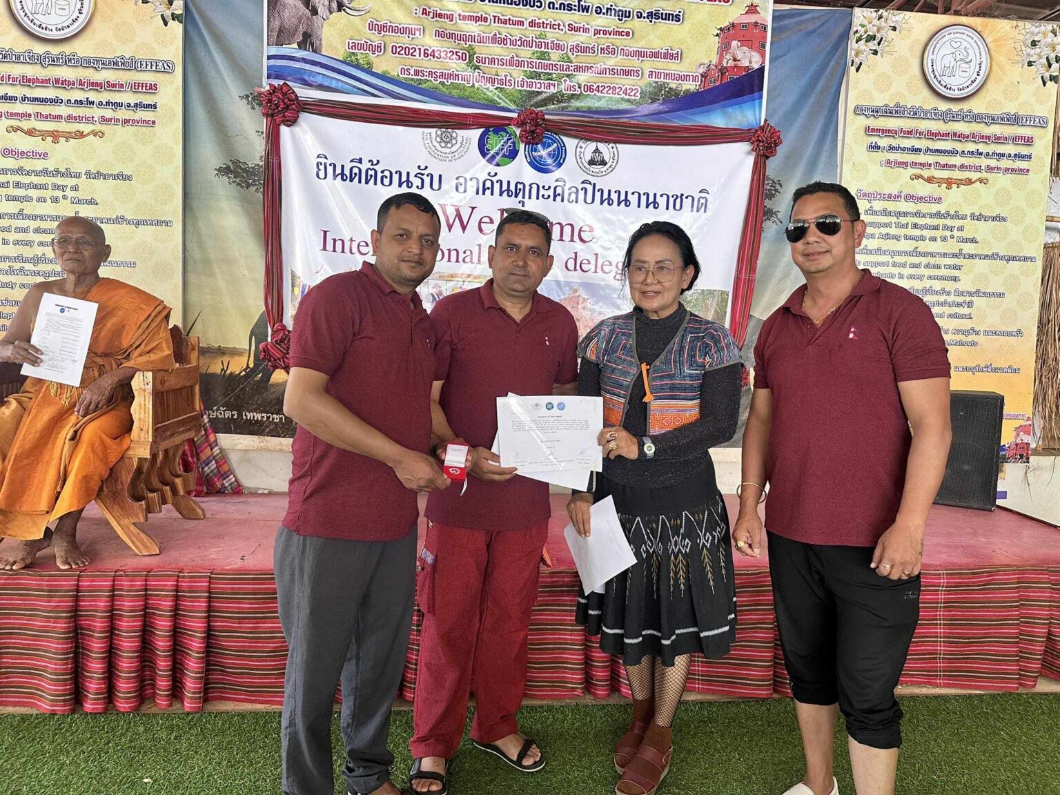 थाइल्याण्डमा मिनिल्याण्डका रविन रिजाल अन्तर्राष्ट्रिय नृत्य निर्देशकका रूपमा सम्मानित