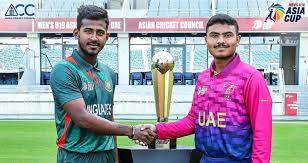 यु-१९ एसिया कपको उपाधि बंगलादेशलाई