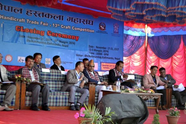 हस्तकला व्यापार मेलामा दुई करोडको कारोबार
