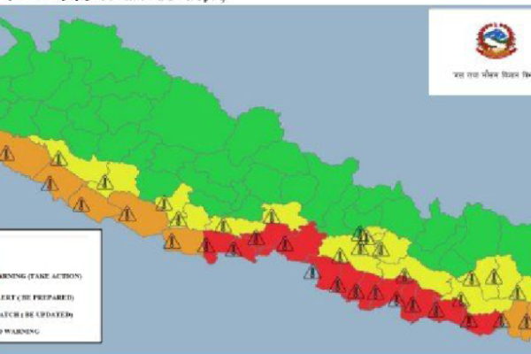 तराईमा कम्तीमा पाँच दिन लू चल्ने सम्भावना, सतर्कता अपनाउन मौसम विभागको आग्रह
