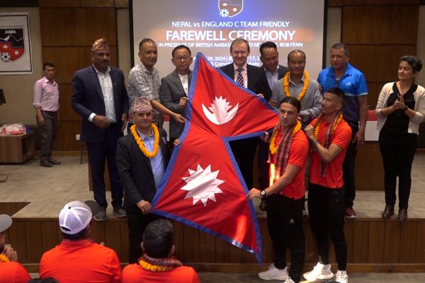 इंग्ल्यान्ड ‘सी’ सँग खेल्न नेपाली राष्ट्रिय टिम घोषणा