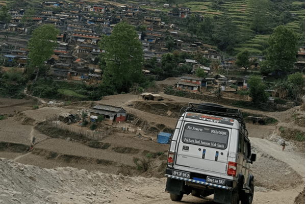 म्याग्दीको विकट क्षेत्रमा अवस्थित खिवाङगाउँमा सडक सञ्जाल