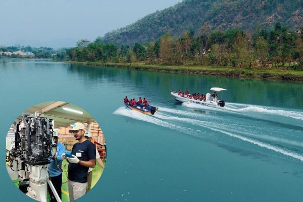 सुमन खत्री र उहाँको टिमले लामो समयदेखि नेपालमै नाउ (Motor Boat) बनाउँदै