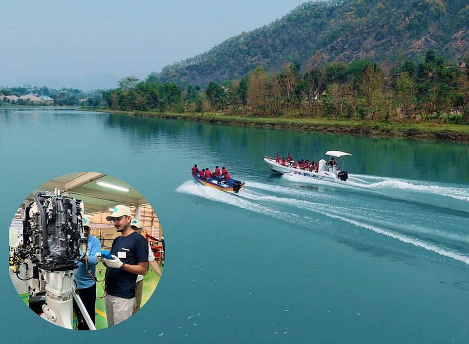 सुमन खत्री र उहाँको टिमले लामो समयदेखि नेपालमै नाउ (Motor Boat) बनाउँदै