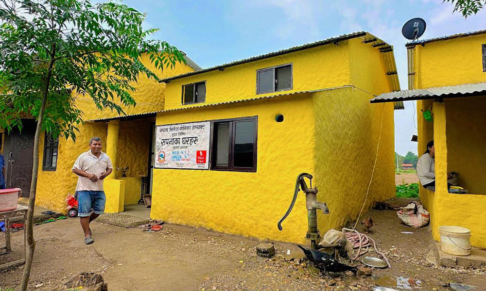 सपना भिलेज सोसल इम्प्याक्ट: ५२ परिवारका लागि सुरक्षित आवास निर्माण