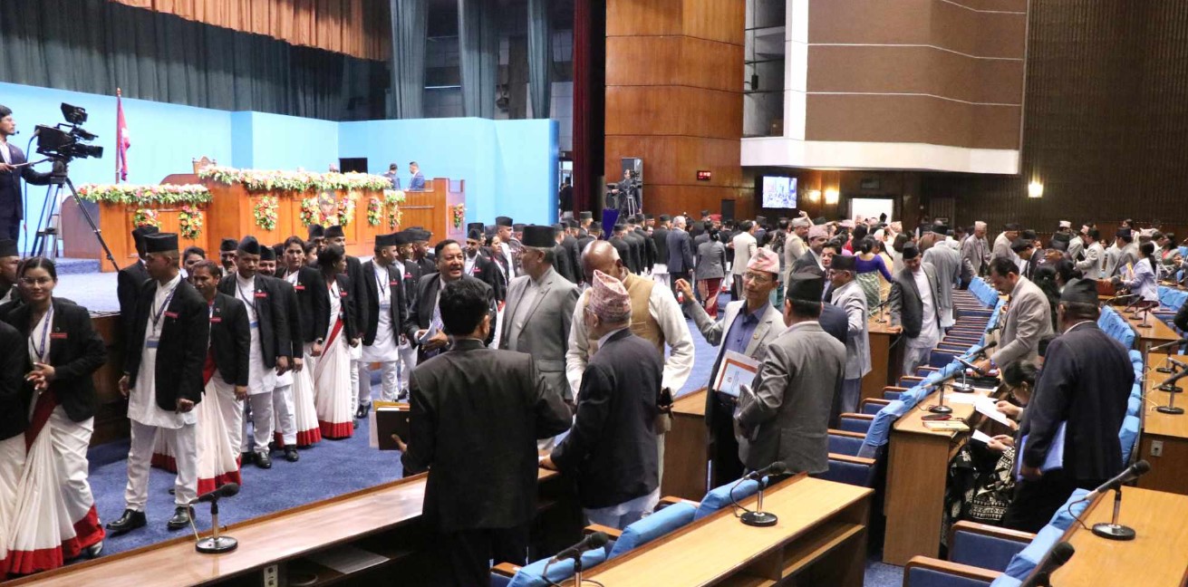 बिहीबार ११ बजे बस्ने गरी प्रतिनिधिसभाको बैठक स्थगित