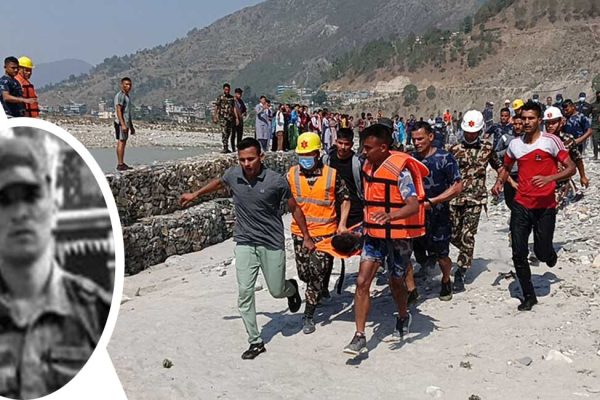 विपदमा उद्धार गर्न सिकाउने सशस्त्र प्रहरी