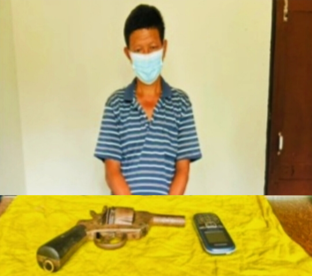 लालबन्दीमा रिभल्वरसहित एक पुरुष पक्राउ : ५० वर्षीय रामलाल मोक्तान