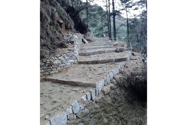 सगरमाथा पदमार्गको सुधारले पर्यटन आवागमन सहज बनायो