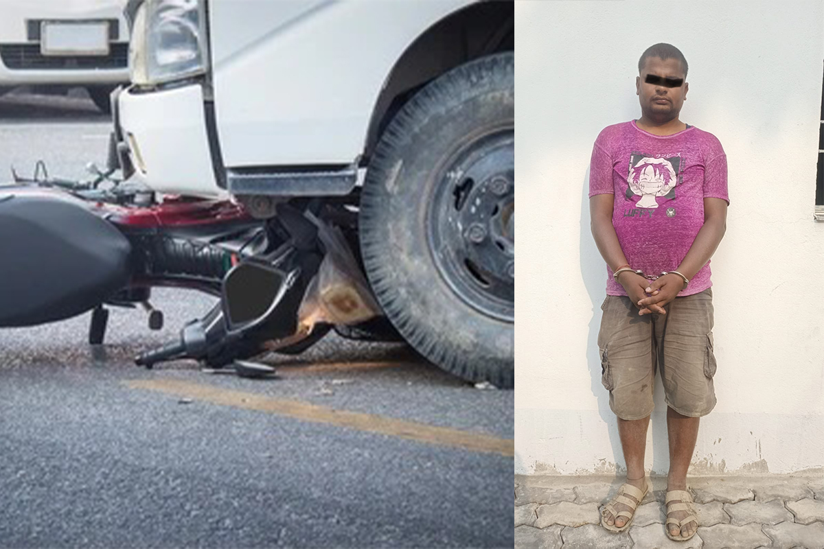 फरार ट्रक चालक कुशवाह