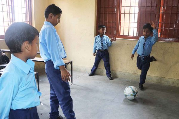 काठमाडौंको विद्यालयमा खेलमैदानको अभाव