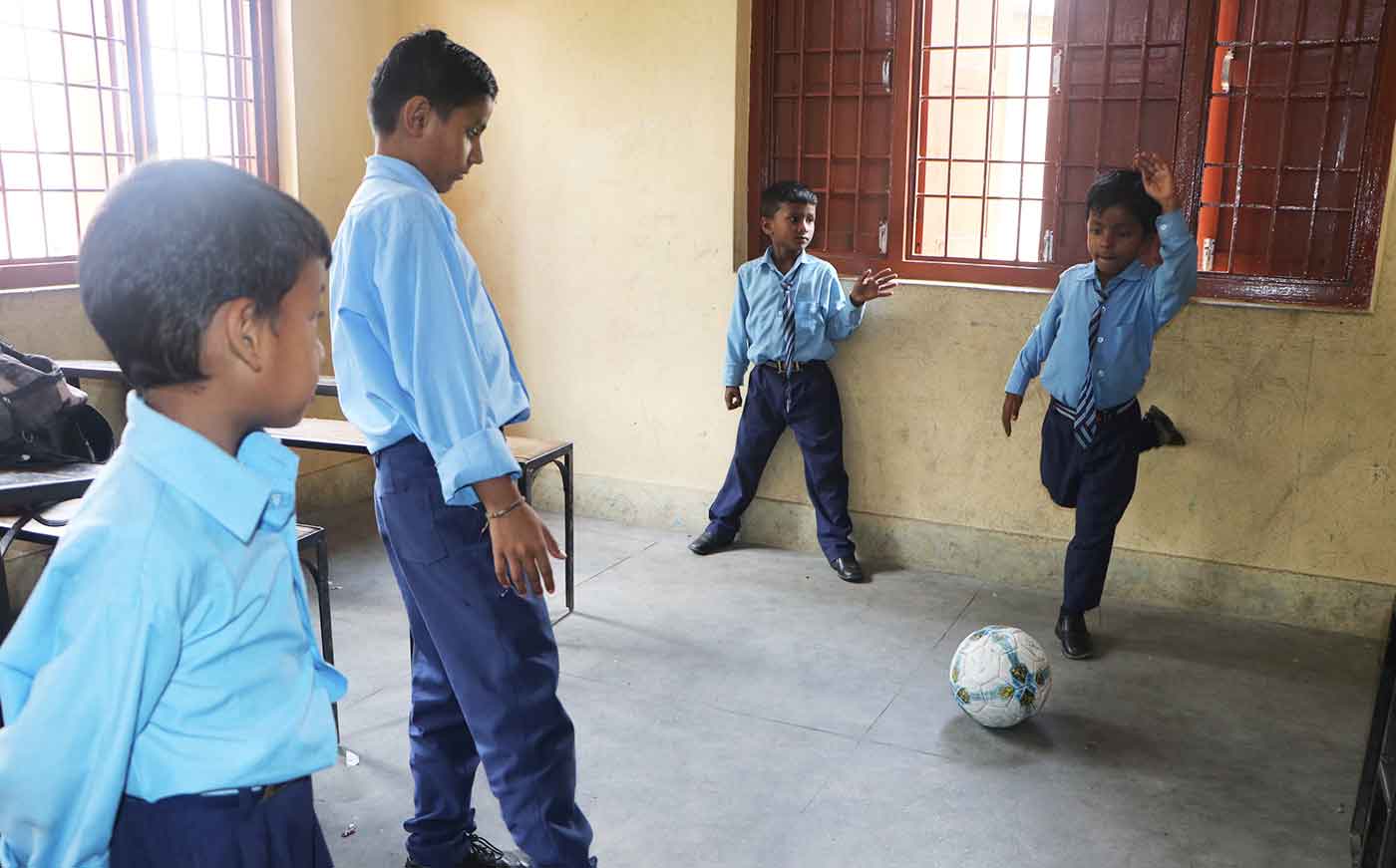 काठमाडौंको विद्यालयमा खेलमैदानको अभाव