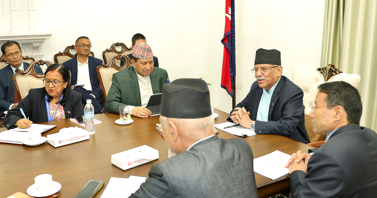 नेपालीको हितरक्षाका लागि नियोगको क्षमता अभिवृद्धि गर्नुपर्छः प्रधानमन्त्री