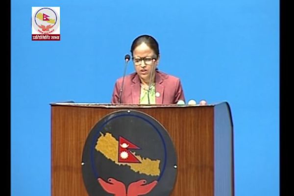 राष्ट्रिय समावेशी आयोगको पाँचौ वार्षिक प्रतिवेदन प्रतिनिधि सभामा पेस