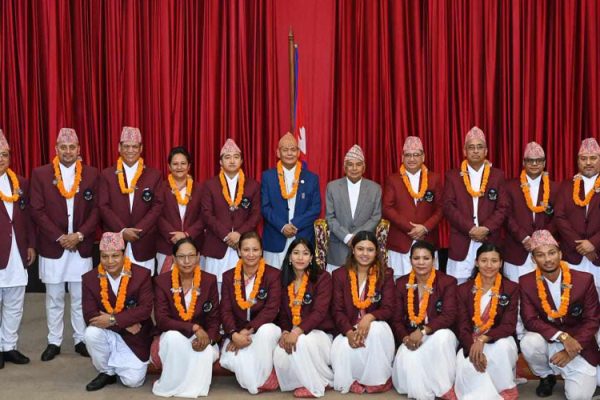 ओलम्पिकमा सहभागी हुन जाने नेपाली टोलीको बिदाइ::Nepal News Website