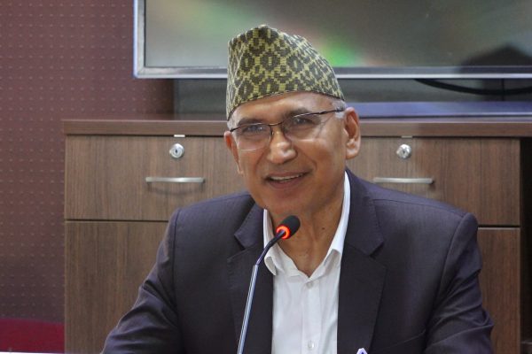 अर्थ बजारमा सप्लाई डिमाण्ड र पूँजीगत खर्च घटेको छ : अर्थमन्त्री पौडेल