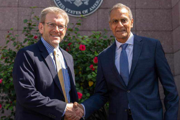 अमेरिकी उपविदेशमन्त्री वर्मा काठमाण्डौंमा