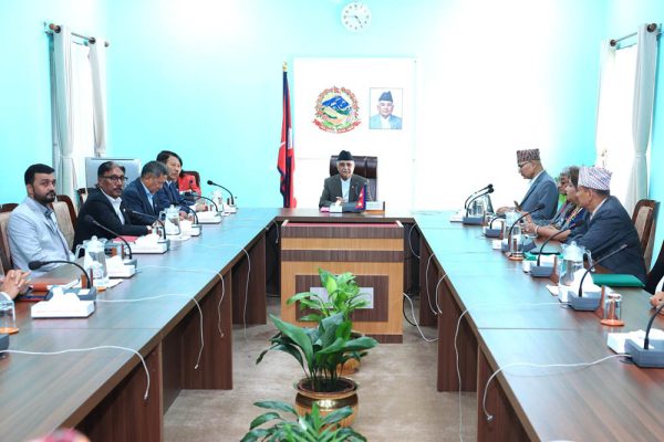 सिंहदरबारमा मन्त्रिपरिषद् बैठक शुरु