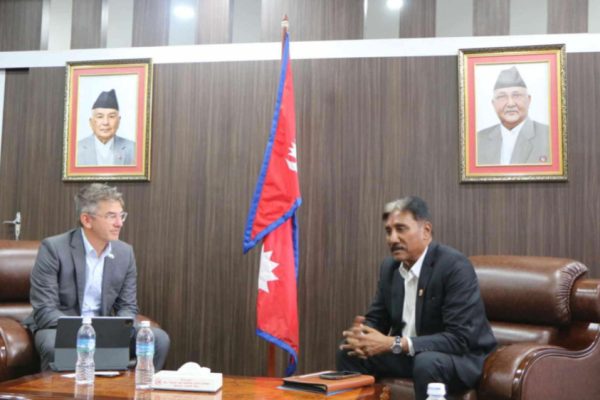 शरतसिंह भण्डारीले आन्तरिक रोजगारी सिर्जनामा सहयोग गर्न विश्व बैंकसँग आग्रह