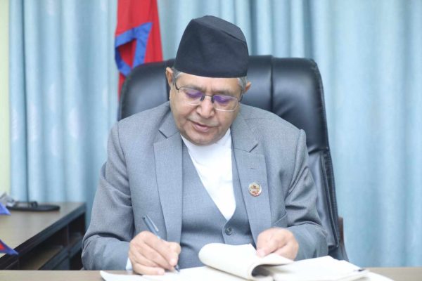 कार्यव्यवस्था परामर्श समितिको बैठक बस्दै :सभामुख देवराज घिमिरे