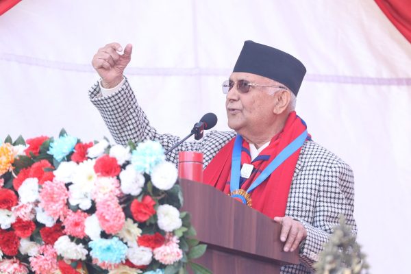 प्रधानमन्त्री ओली : युवा विकासका लागि सरकार प्रतिबद्ध