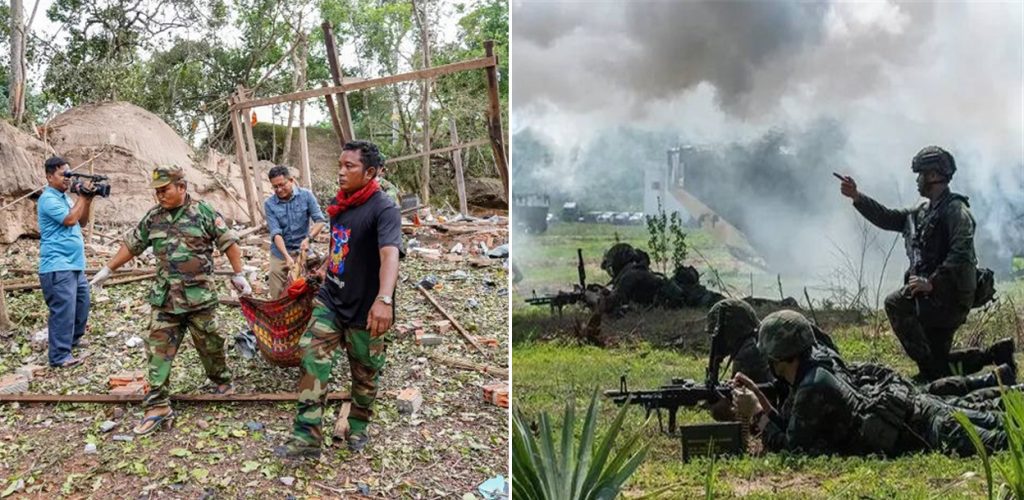 सीमा विवाद चर्किंदै, थाइल्याण्ड–कम्बोडिया युद्धविराम आह्वानपछि पनि गोलीबारी जारी