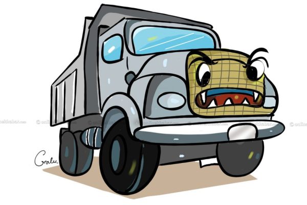 महोत्तरीमा ट्रकको ठक्करबाट स्कुटर चालकको मृत्यु, एक घाइते