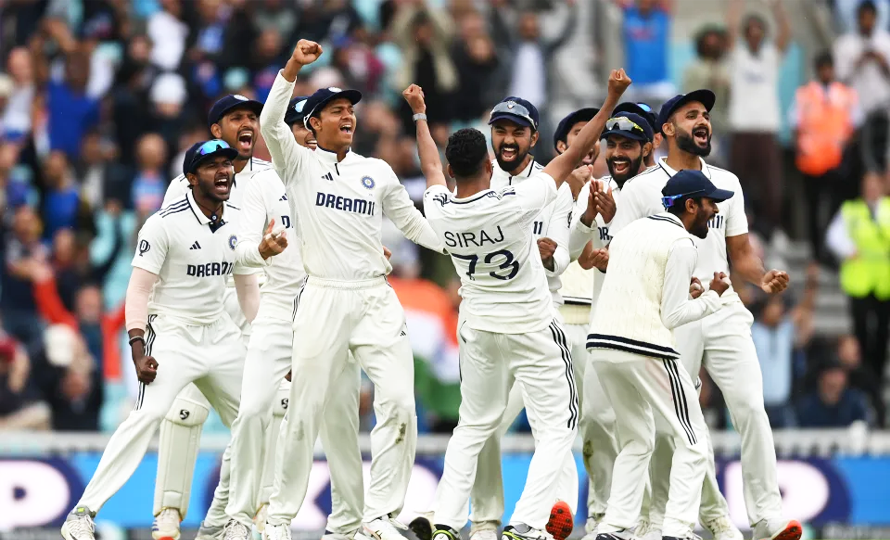 भारतको ऐतिहासिक जित: इंग्ल्याण्डविरुद्ध ६ रनले रोमाञ्चक टेस्ट जित