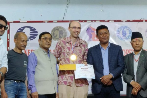 ग्रान्डमास्टर स्मेरडोनले नेपाल संवत् खुल्ला चेस जिते